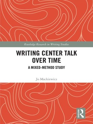 cover image of Writing Center Talk over Time
